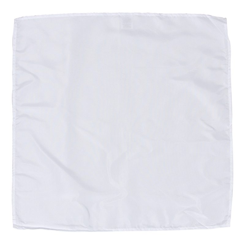 Poly Micro-Peach Bandana 21" x 21" - Full Color - 1