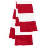 Sportsman Rugby-Striped Knit Scarf - 6