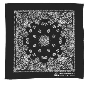 Garyline® 22" Bandana with Stock Paisley Pattern