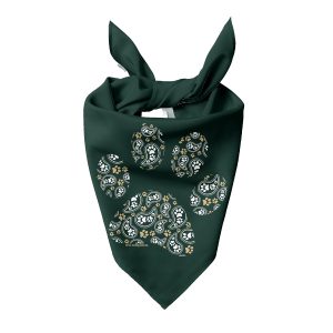 Large Full Color Sublimated Triangle Pet Bandana