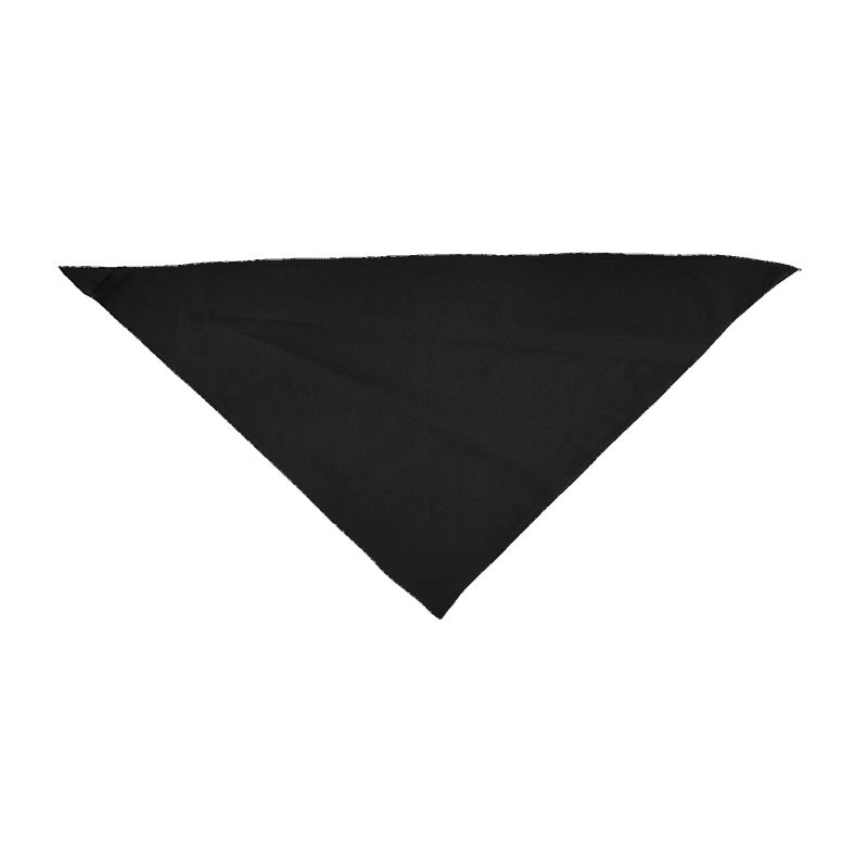 Large Triangle Pet Bandana with Screen Print - 1